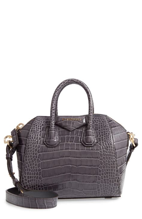 givenchy mini bag grey|Givenchy antigona mini tote bag.